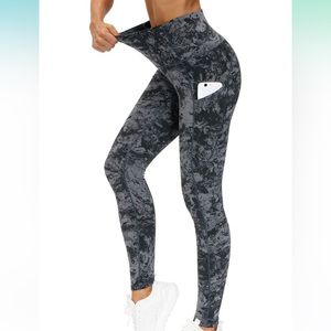 The Gym People High Waist Yoga Pants with Pockets